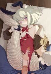 1femboy 2boys 2d anal anal_penetration anal_sex androgynous anon bell blonde_hair blush blushing_at_viewer bob_cut bow_(feature) bunny_ears bunnysuit clothed clothed_sex clothing color crossdressing crossdressing_male cum cum_in_ass cum_inside cumming_while_penetrated embarrassed erect_while_penetrated fake_animal_ears femboy femboy_focus femboy_penetrated femboysub feminine_faced_male feminine_male fishnet_pantyhose fishnets full_color gay gay_sex giver_pov gloves heart-shaped_pupils leotard leotard_aside lio_fotia looking_at_viewer male male_focus male_on_femboy male_only male_playboy_bunny male_pov meimone nipples on_floor on_the_floor petite petite_body petite_male playboy_bunny playboy_bunny_costume pov promare sex short_hair short_male shy slim slim_male slim_waist small_penis strapless_leotard thin_waist twink yaoi