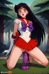 hino rei from bishoujo senshi sailor moon by rule34lab