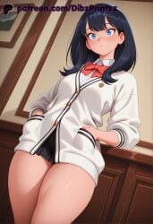 takarada rikka from ssss.gridman by dibzprintz