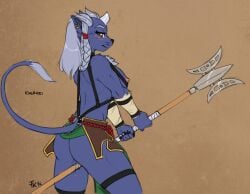 kimahri from final fantasy by fluff-kevlar