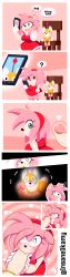 amy rose from sonic (series) by insane okamy