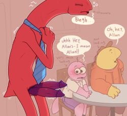 alan (smiling friends) from adult swim by cl0ckability