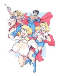 power girl from dc by seepingooze