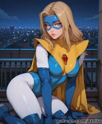 blonde blazer from dispatch (game) by ozziru