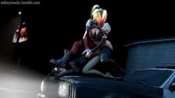 3d animated batman:_arkham_knight batman_(series) catwoman catwoman_(arkham) catwoman_(arkham_knight) dc dc_comics futa_on_female futa_with_female futanari grunting harley_quinn harley_quinn_(arkham) harley_quinn_(arkham_knight) intersex male mikeymack moaning rape selina_kyle short_video sound testicles video