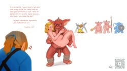 bokoblin from tears of the kingdom by lupaningyo