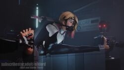 bondage breath_play elklordart female foot_fetish gagged gwen_stacy_(spider-verse) interrogation marvel tagme tickle_torture tickling tickling_feet torture video young