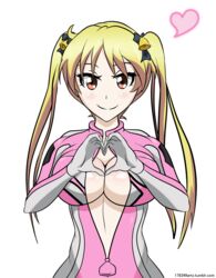 178349 bakuon!! breasts color female looking_at_viewer pointy_chin suzunoki_rin