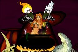 cooking gerudo gynophagia malon red_hair sisters the_legend_of_zelda vore witches