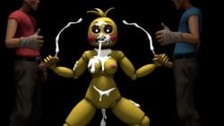 2016 3d animatronic avian beakless bird breasts bukkake chicken clothed clothes crossover cum cum_covered cum_in_mouth cum_in_pussy cum_inside cum_leaking cum_on_arm cum_on_breasts cum_on_chest cum_on_face cum_on_leg cum_on_stomach cumshot erection excessive_cum female five_nights_at_freddy's five_nights_at_freddy's_2 group group_sex handjob highres human looking_at_viewer machine male mammal messy nipples non-mammal_breasts nude orgasm penis pussy robot scout_(team_fortress_2) sex source_filmmaker straight team_fortress team_fortress_2 threesome toy_chica_(fnaf) valve xboxking37