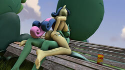 3d anthro anthrofied bonbon friendship_is_magic hooves-art lyra_heartstrings_(mlp) my_little_pony sex source_filmmaker