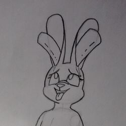 1:1 2016 aaron_amethyst ambiguous_gender anthro disembodied_penis ear_penetration group group_sex happy lagomorph looking_pleasured male male/ambiguous mammal naughty_face nude open_mouth original original_character penetration penis rabbit sex simple_background sketch smile solo_focus tongue tongue_out traditional_media_(artwork) unnamed_character what