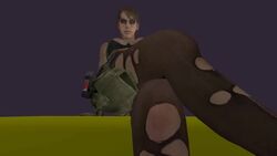 1futa 3d animated belt bikini bikini_top blackmail brown_hair cleavage crossed_legs flaccid futa_only futanari getting_erect gun hostage intersex large_penis large_testicles metal_gear metal_gear_solid metal_gear_solid_v moogan no_sound pantyhose penis ponytail pov quiet_(metal_gear) sitting solo source_filmmaker straps submissive_pov surprise_futa taker_pov testicles threat tied_hair torn_pantyhose video weapon