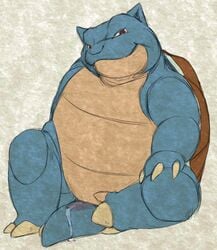 blastoise darkened_genitals female feral nintendo pokemon pussy pussy_juice python13rp simple_background solo video_games yaroul