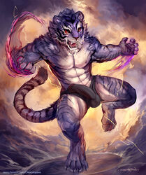 1boy bloody_roar cheetahpaws feline male male_only mammal solo tiger