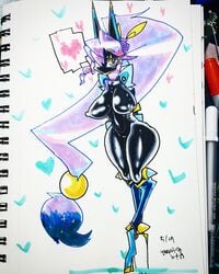 android big_breasts big_thighs breasts female gynoidherring machine merci notepad photo_(medium) robot rubber