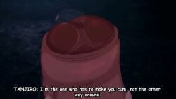 big_ass big_butt big_penis big_tongue demon_slayer gay gay_male gay_sex hyper_balls hyper_cum hyper_penis hyper_testicles hyperlactation_(artist) kimetsu_no_yaiba raytracingva rimjob rimming_male tagme video x-ray