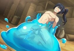 cum_in_slime male male_only noah_(xenoblade) slime slime_(substance) xenoblade_(series) xenoblade_chronicles_3