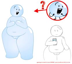 ? battle_for_dream_island bbw belly bfdi bubble_(bfdi) chubby chubby_female female flat_chest gaywalmart69 lowres navel object_show object_shows pussy soda solo_female thick_thighs vagina watermark