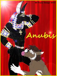 anubis canine duo fellatio gay jackal kf-design-germany oral penis