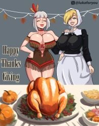 big_breasts blonde blonde_female blonde_hair blonde_hair_female female lukaforyou tagme yellow_hair yellow_hair_female