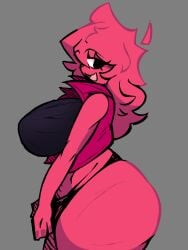 1girls 2026 ass breasts commission commission_art female female_only haxxar looking_at_viewer looking_back looking_back_at_viewer oc original_character side_view tagme tagme_(character) the_rod26 thighs