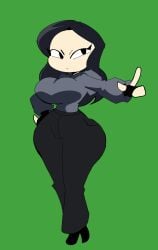 1girls ass big_ass big_breasts black_gloves bonnie_glade breasts clothed_female commissioner_upload female female_focus female_only fingerless_gloves five_nights_at_freddy's fnaf fully_clothed fully_clothed_female gloves hand_on_hip hips hoodie long_hair popgoes sideass solo solo_female solo_focus standing sweatpants thick_thighs thighs tomfooleryarts tommytornado wide_hips