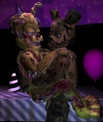 scraptrap from five nights at freddy's by chrisbonjon