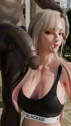 1boy 1girls beach big_penis blacked blacked_clothing cheating cum cum_on_face icedev kitagawa_marin marin_kitagawa my_dress_up_darling netorare noctryanim ntr sono_bisque_doll_wa_koi_wo_suru
