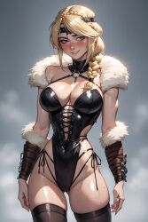 1girls ai_generated astrid_hofferson black_choker black_collar black_stockings black_thigh_highs black_thighhighs blonde blonde_female blonde_hair blonde_hair_female blue_eyes boobs breast breasts choker cleavage collar curvaceous curvaceous_body curves curvy curvy_body curvy_female curvy_figure dreamworks exposed_breast exposed_breasts female female_only hourglass_figure how_to_train_your_dragon inner_sideboob light-skinned_female light_skin sideboob solo solo_female stockings thigh_highs thighhighs voluptuous voluptuous_female woman