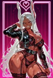mirko from my hero academia by sort45