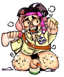 asian asian_male bottle bottle_in_ass bottle_insertion brawl_stars brawler cock condom condoms cum cum_drip cum_on_body cum_on_face dick drool drooling drooling_cum gay gay_male gay_sex glasses hair hairy jae-yong_(brawl_stars) jerking_off jerking_off_another jerkingoff male no_pants pleasure_face plump precum precum_drip pubic_hair public public_use shirt solo_focus spit stroking_penis sweat sweatdrop sweating sweaty sweaty_body