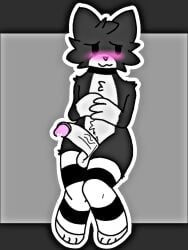 balls choker feline femboy furry gay geometry_dash leonardo2104 luxxdv penis precum solo