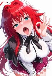 rias gremory from high school dxd by shadowrealmarts