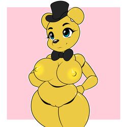golden freddy from five nights at freddy's by kloudmutt