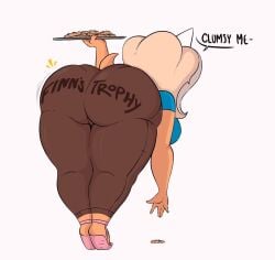 adventure_time bent_over big_ass bronwyn furry gilf heels neighbor_lady presenting_hindquarters
