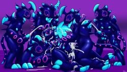 2025 2_toes all_fours all_three_filled anal anal_sex anthro anthro_on_anthro anthro_penetrated anthro_penetrating anthro_penetrating_anthro anus arm_grab ass blue_anus blue_body blue_claws blue_glans blue_hair blue_nipples blue_tongue blue_vulva bodily_fluids bukkake butt_grab claws closed_eyes cum cum_from_ass cum_from_mouth cum_from_vagina cum_in_ass cum_in_mouth cum_in_vagina cum_inside cum_on_arm cum_on_face cum_on_feet cum_on_leg cum_on_penis cum_splatter cumshot cute_fangs doggy_style ejaculation erection fangs feet felino fellatio female female_penetrated finger_claws from_behind_position from_front_position gangbang genital_fluids genitals glans group group_sex hair half-closed_eyes hand_on_butt hi_res humanoid_genitalia humanoid_penis intraspecies lying male male/female male_penetrating male_penetrating_female markings masturbation narrowed_eyes nightmare_(sonic) nipples nude on_back open_mouth oral oral_penetration orgasm penetration penile penile_masturbation penis pink_body pink_penis pink_spots purple_background pussy reverse_missionary_position sega sex simple_background smile sonic_(series) sonic_the_hedgehog_(series) spikes spikes_(anatomy) spots spotted_body standing teeth toe_claws toes tongue tongue_out vaginal_penetration voyeur vulva