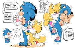 anus ass balls beach bikini breasts breasts_out dialogue english_text erection female fox furry furry_only groping_ass hedgehog kneeling kneeling_male male male/female male_rimming_female miles_tails_prower muttgirl nipples pawpads penis pussy rimming rimming_female sandals sex smommo sonic_(series) sonic_the_hedgehog sonic_the_hedgehog_(series) spank_marks spanked spanked_butt speech_bubble standing standing_sex straight tails tails tails_the_fox tongue_out topless_female