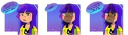 1girls asian asian_female cock_shadow cock_shock dialogue english_text glitch_techs miko_kubota nokkomotion penis_shadow plus_nm racial_slur racist speech_bubble text the_n_word twixbartrix