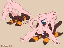 absurd_res ambiguous_gender animal_genitalia animal_penis ass ball_tuft balls balls_deep balls_on_face black_body black_fur blush blush_lines canine_genitalia canine_penis cheek_tuft deep_penetration deep_throat dominant dominant_male duo duo_focus eeveelution espeon facial_tuft fellatio feral fluffy fur fur_markings generation_2_pokemon genitals group hi_res knot knotted_penis knotting letacosalad looking_at_genitalia looking_at_penis looking_pleasured lying male male/ambiguous markings multicolored_body multicolored_fur multicolored_tail neck_tuft nintendo on_back oral oral_knotting oral_penetration pawpads paws penetration penile penile_penetration penis penis_in_mouth penis_tip perineum pink_body pink_fur pokemon pokemon_(species) raised_leg raised_tail red_eyes restrained ribbed_penis sex shallow_penetration shocked simple_background simple_coloring smug smug_expression smug_face smug_grin spread_legs spreading tail tuft umbreon under_balls yellow_body yellow_fur