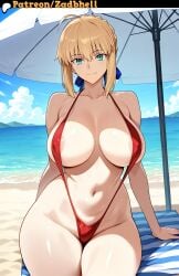 artoria pendragon from fate (series) by zadbhell