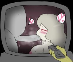 1boy 1girls 2d 2d_(artwork) anthro balls big_breasts blowjob blush breasts cleavage enigi09 female ghost ghost_girl heart male my_ghost_friend naked naked_female nude nude_female penetration penis sex size_difference sucking sucking_penis susie_(dsand) tagme testicles