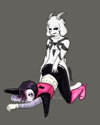 asriel dreemurr from undertale by nikkydrawft