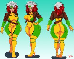 rogue (x-men) from marvel by thatdirtymexican92