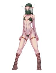 1girls athletic athletic_female bikini black_eyes black_pupils black_sclera clothed elf elf_ears facemask female female_only fit_female flat_chest flat_chested fully_black_eyes kerillian otonaru petite pointy_ears question_mark scantily_dressed sketch small_breasts solo solo_female vermintide warhammer_(franchise) warhammer_fantasy wood_elf wood_elf_(warhammer)