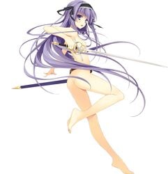 fujimori_yuu koikishi_purely_kiss nude sword weapon yuuki_hagure