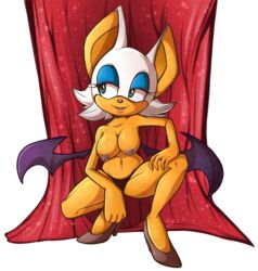 2016 alpha_channel bat bat_wings big_breasts breasts clothed clothing erect_nipples female high_heels huge_breasts mammal membranous_wings misswerehog nipples panties rouge_the_bat simple_background smile solo sonic_(series) thong topless transparent_background underwear video_games wings