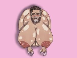 bottom_dad breasts busty_boy david_harbour fag_daddy faggot faggot_daddy femdaddy gay huge_ass huge_breasts huge_butt huge_nipples huge_thighs jim_hopper kittyx3meow male male_only male_with_breasts on_all_fours red_guardian_(marvel) slutty slutty_daddy yaoi
