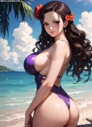 1girls 2d ai_generated ass athletic athletic_female belly big_ass big_breasts bikini bikini_bottom bikini_top black_hair brown_eyes curvy curvy_figure cute cute_face detailed eyelashes eyeshadow female female_only fit fit_female focus high_quality huge_breasts large_breasts legs light-skinned_female light_skin lips lipstick long_hair looking_at_viewer makeup mascara mature midriff nero100 one_piece outdoors outside pale-skinned_female pale_skin posing sagging_breasts seductive seductive_look stable_diffusion stadium swimsuit swimwear tagme thick_ass thick_butt thick_thighs thighs viola_(one_piece) wide_hips