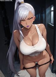 1girls 2d ai_generated ass big_ass big_breasts breasts code_geass completely_naked completely_nude completely_nude_female curvaceous curvaceous_female curvaceous_figure curvy curvy_figure dark-skinned_female dark_skin female high_quality hourglass_figure huge_breasts inviting_to_sex large_breasts light-skin light-skinned_female lips long_hair long_ponytail mature mature_female mature_woman milf mommy naked nero100 nipples nude nude_female pale-skin pale-skinned_female ponytail posing pussy sagging_breasts seductive seductive_look sexy_pose silver_hair stable_diffusion tagmeo thick_ass thick_butt thick_thighs thighs vagina villetta_nu white_hair wide_hips yellow_eyes